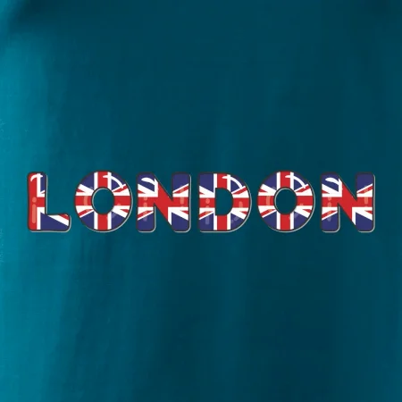 Nápis London vlajka
