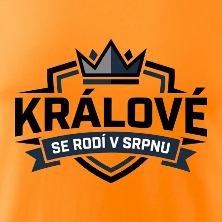 Erb a koruna - králové se rodí v srpnu