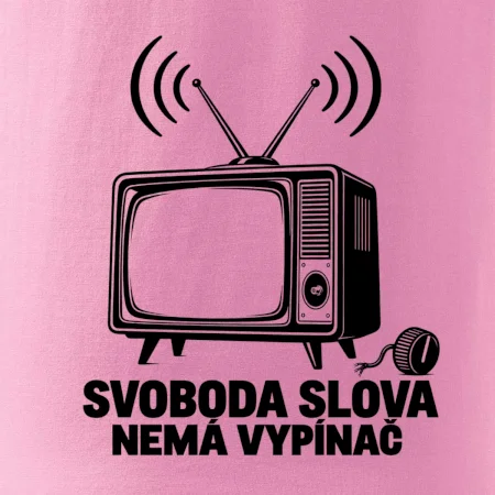 Svoboda slova nemá vypínač retro televize