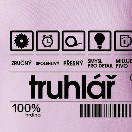 Čárový kód truhlář