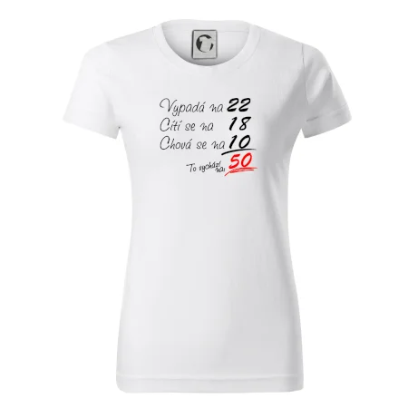 Vypadá, cítí se, chová se - 50 let
