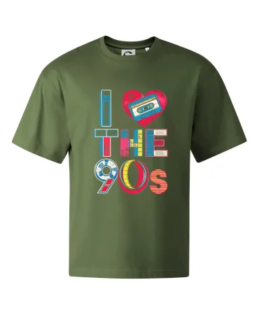 I love 90s - srdce a kazeta