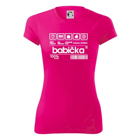 Čárový kód babička