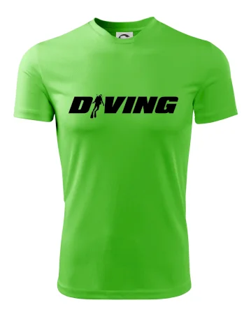 Diving nápis potápěč