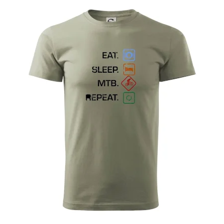 Eat sleep MTB repeat