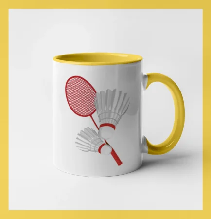 Badminton - pálka a košík