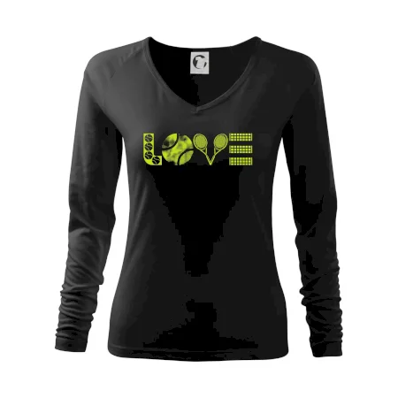 Tenis love nápis