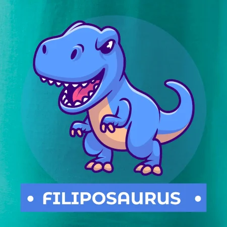 Dinosauří jména - modrý dinosaurus