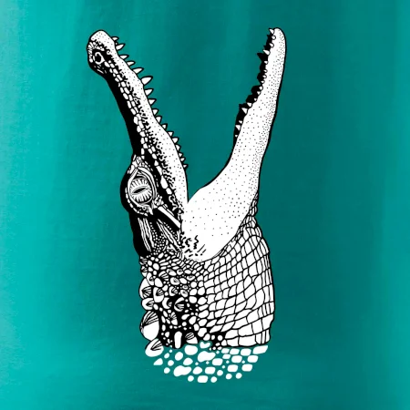 Krokodýl kreslený (Pecka design)