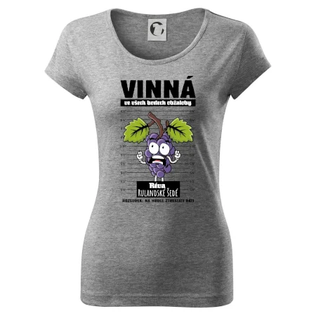 Vinná réva odsouzena Rulandské šedé