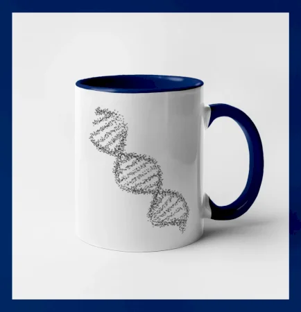 DNA černobílé