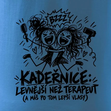 Kadeřnice levnější než terapeut - kreslené