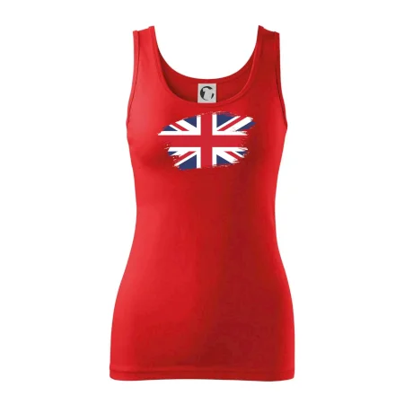 Britská vlajka roztrhaná