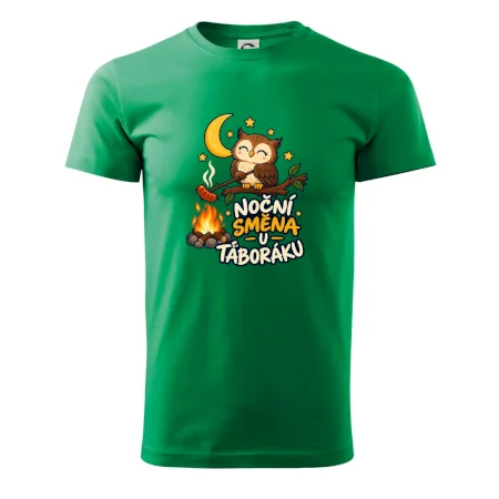 Noční směna u táboráku