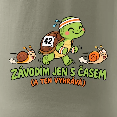Běžecká želva závodím jen s časem