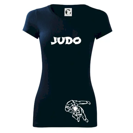 Judo nápis + postavy
