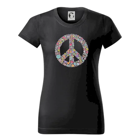 Peace symbol lístečky