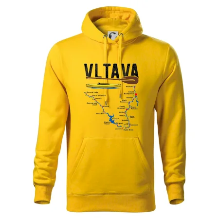Mapa řeky Vltavy