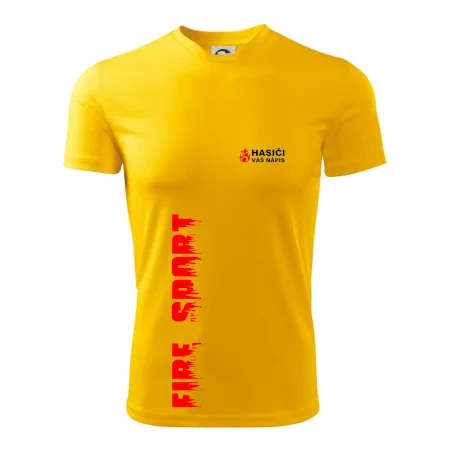 Hasiči (oheň,  Firesport, název sboru - vlastní nápis)