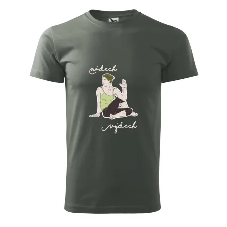 Yoga nádech výdech (Radek Pilař ART)