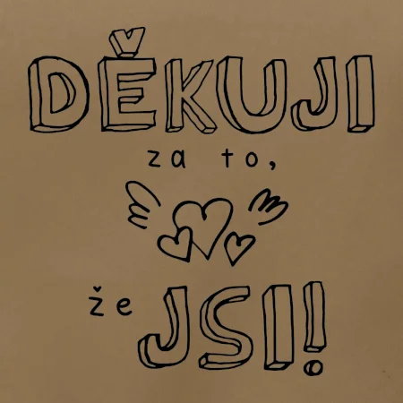 Děkuji za to, že jsi