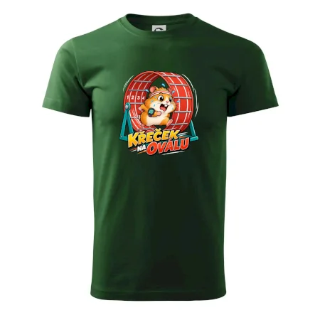 Běžecký křeček na oválu