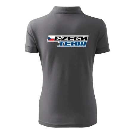 Czech team s vlajkou - Mistrovství světa v ledním hokeji 2026