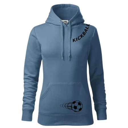 Kickball nápis šikmo