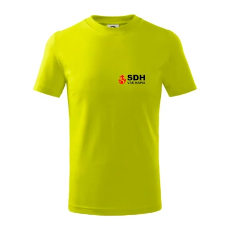 SDH nápis (oheň, název sboru - vlastní nápis)