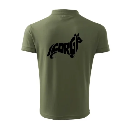 Corgi - nápis v těle