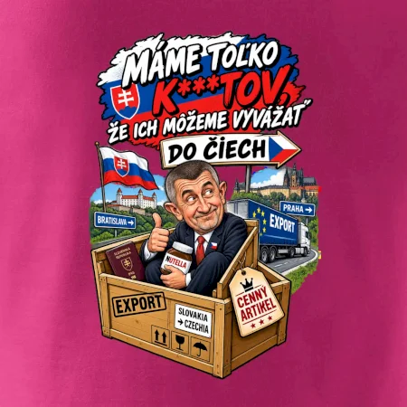 Máme toľko kktov, že ich môžeme vyvážať do Čiech