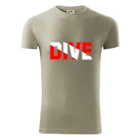 Dive nápis vlajka