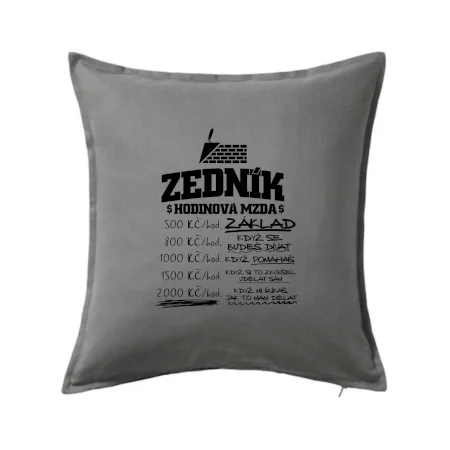 Hodinová mzda zedník