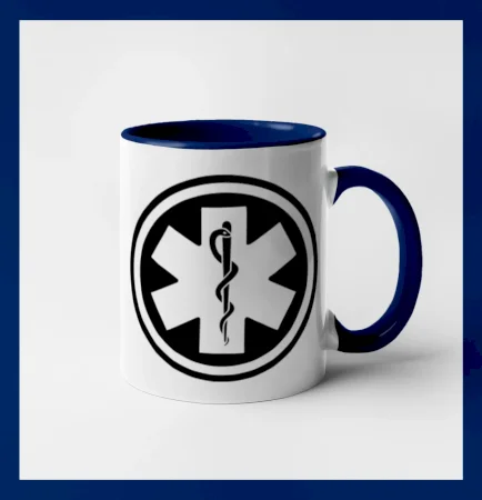 Rescue logo samostatné kulaté