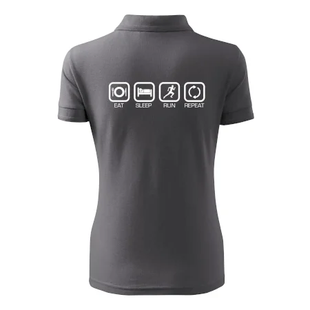 Eat sleep run repeat v řadě