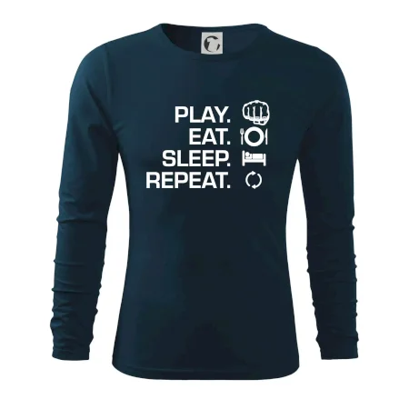 MMA eat sleep repeat