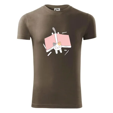 Učení na státnice kočka