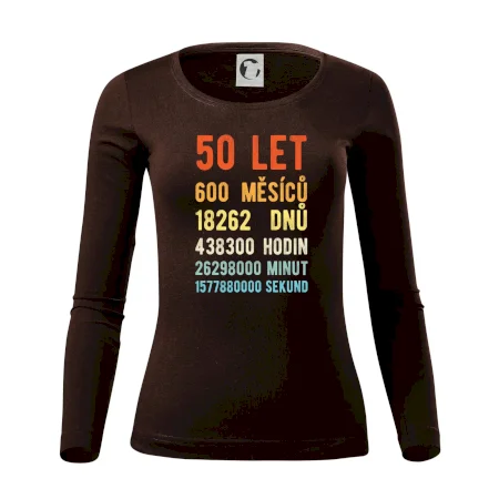 Narozeniny 50 přepočet času