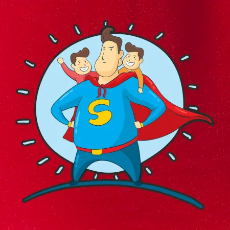 Táta superman - kluk a kluk