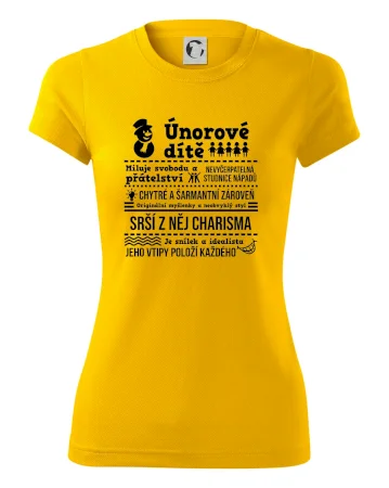 Narozeniny únor