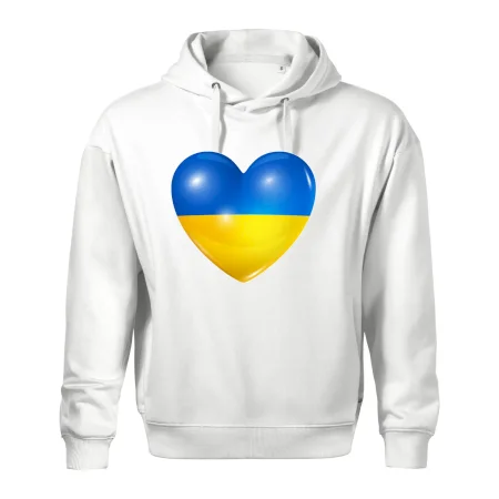 Ukrajina srdce vlajka