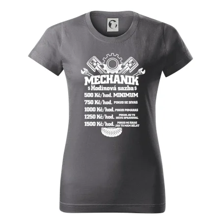 Mechanik - hodinová sazba