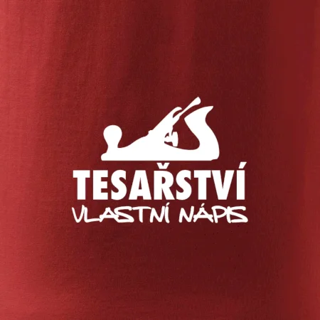 Tesařství - hoblík (vlastní nápis)
