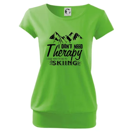I dont need therapy - Skiing