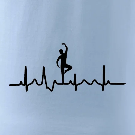 EKG tanečník muž