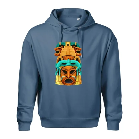 Mayové maska s pyramidou