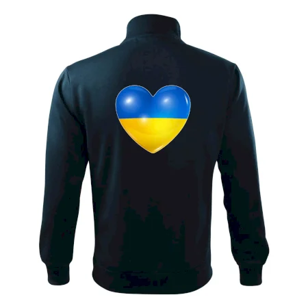 Ukrajina srdce vlajka