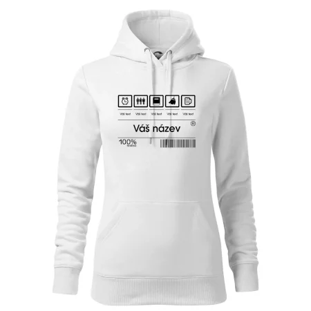 Čárový kód - Vlastní text