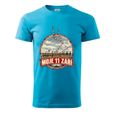 Liblice B bortící se věže moje 11 září retro odznak