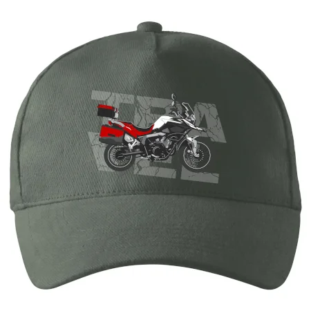 Cestovní enduro červená